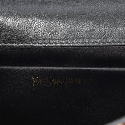 Saint Laurent Pony Hair Leopard Print Y Ligne Clutch 6 of 11