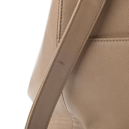 Chanel Caviar Medium Cerf Executive Shopper Tote Beige 11 of 11