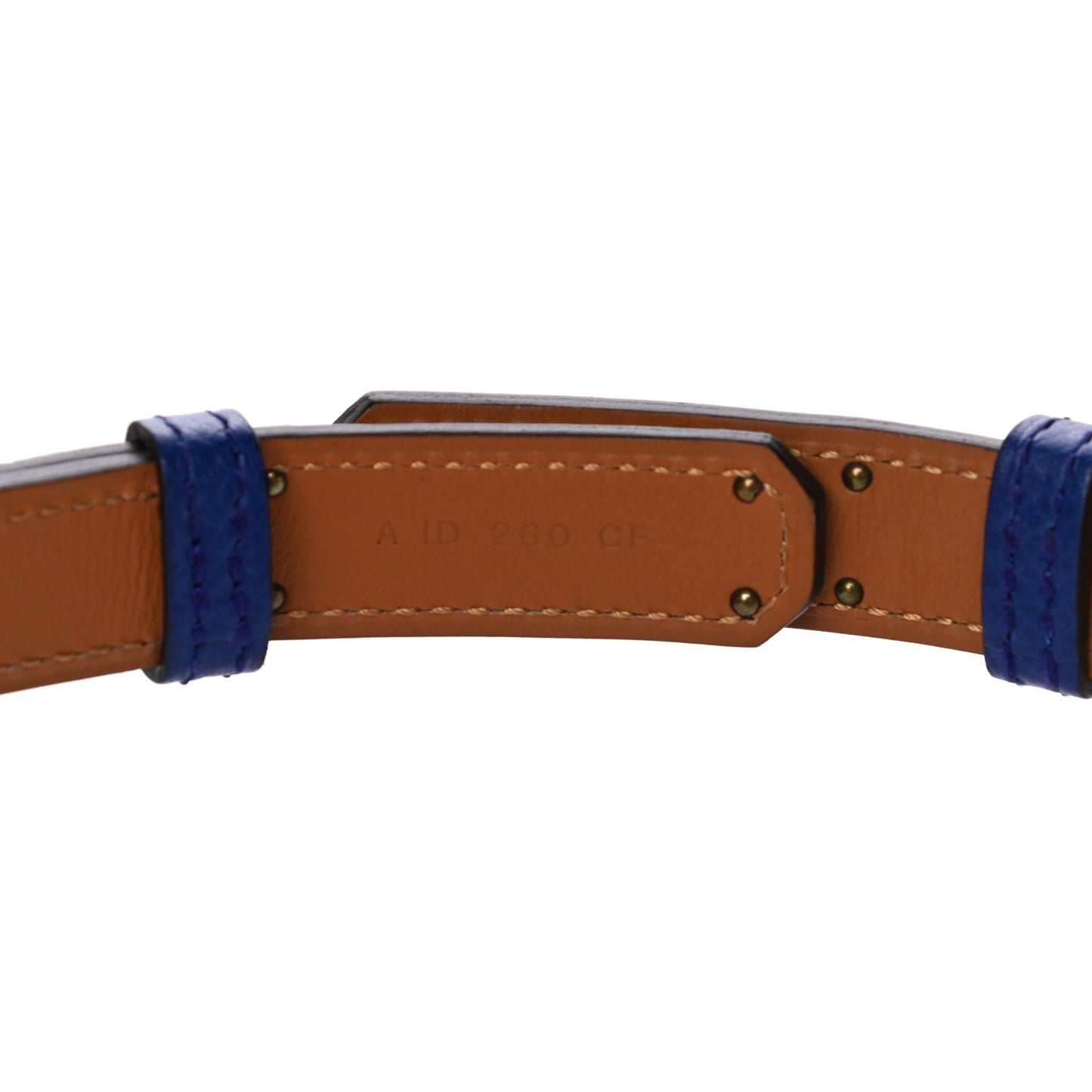 Epsom Kelly Belt Bleu Electrique