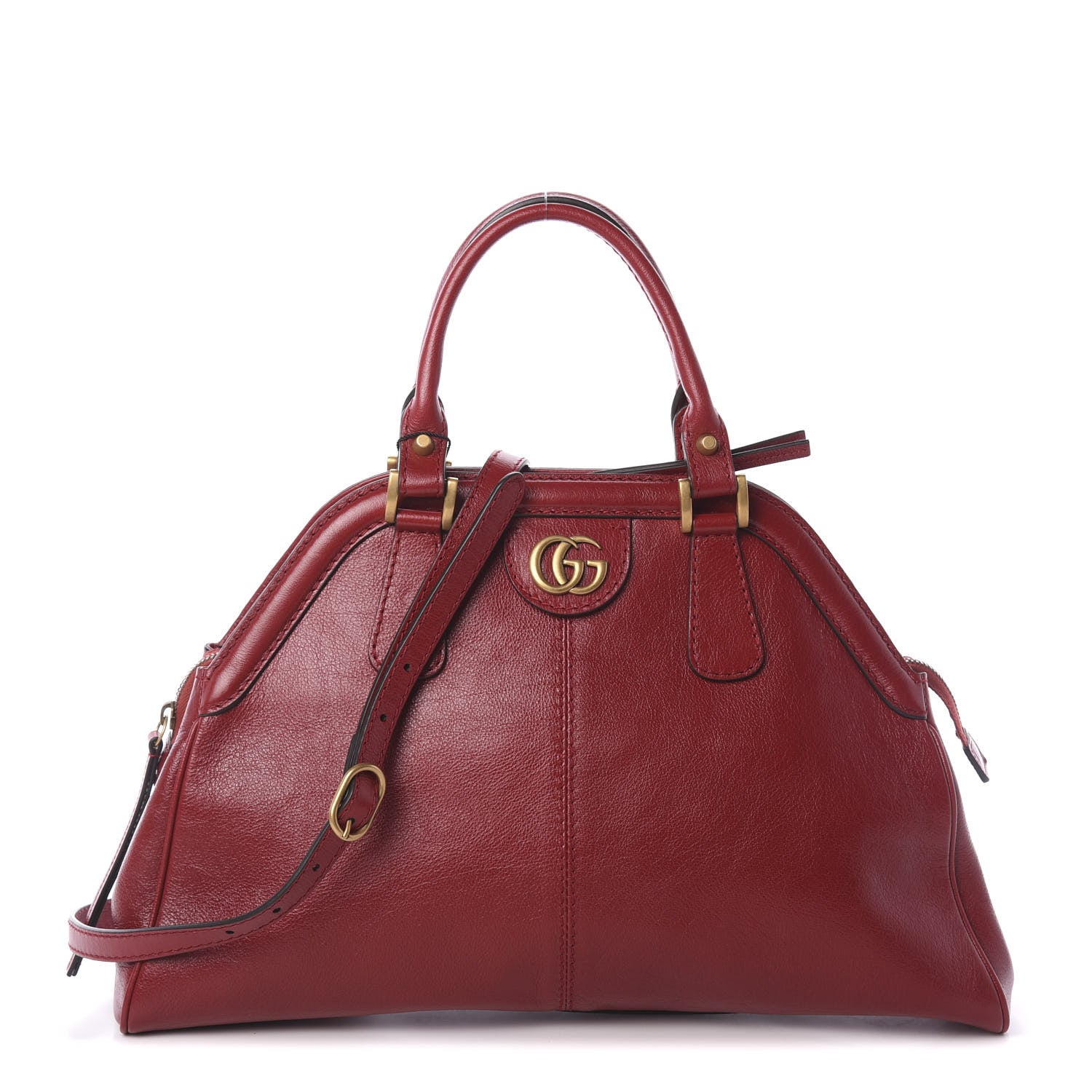 Gucci Piuma Lux Energy Medium Re(Belle) Top Handle Bag Romantic Cerise 1 of 8