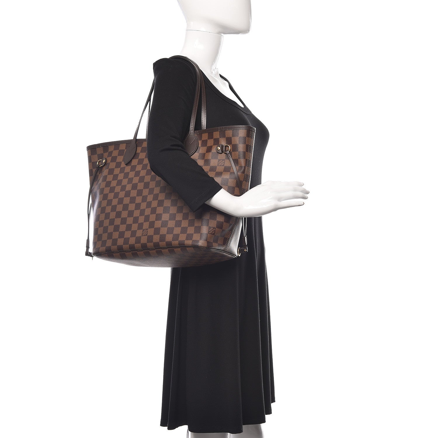 Louis Vuitton Damier Ebene Neo Neverfull MM 2 of 13
