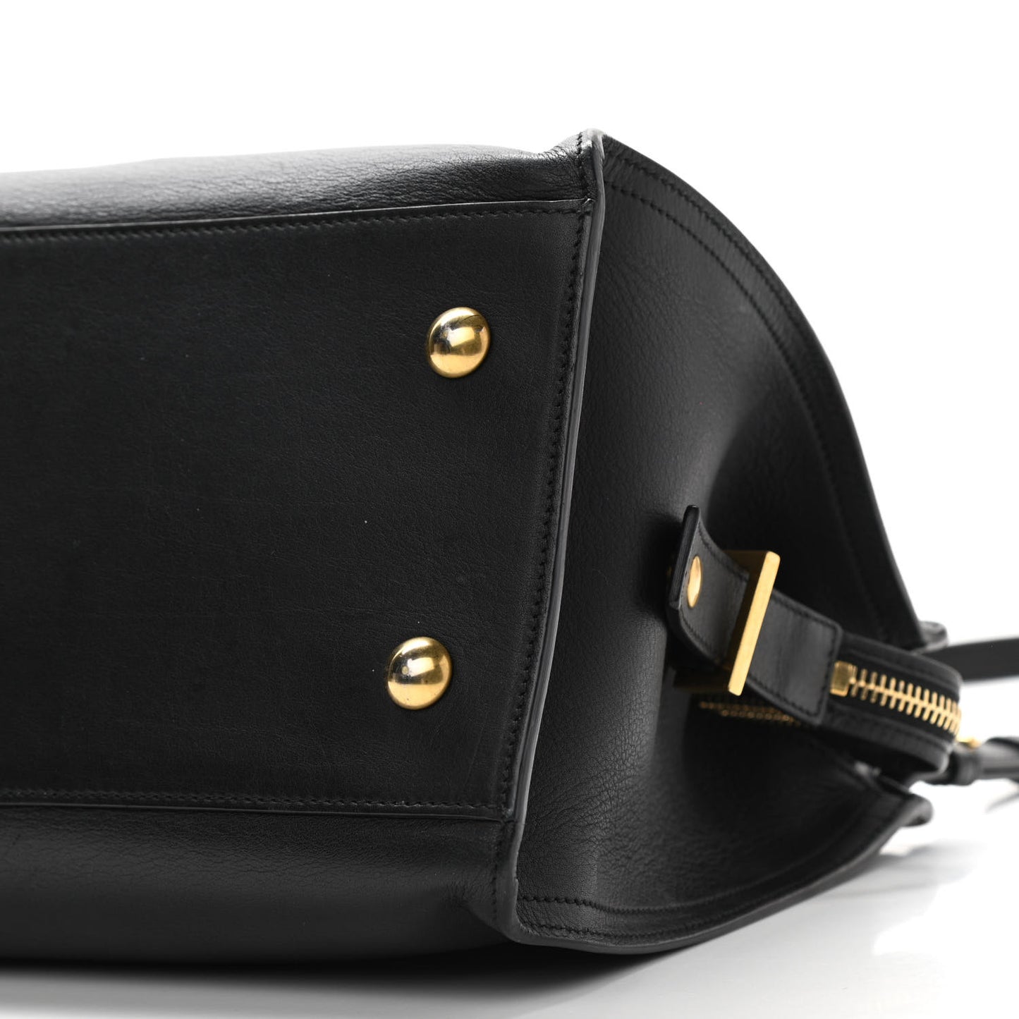 Calfskin Small Classic Y Cabas Black