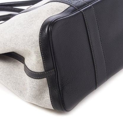 Hermes Twill D H Negonda Garden Party 36 MM Ecru Black 6 of 10