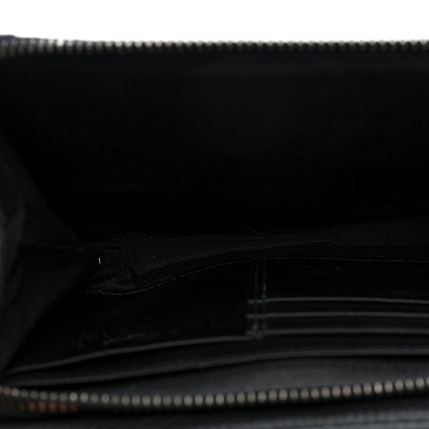 Oblique Pouch Beige Black
