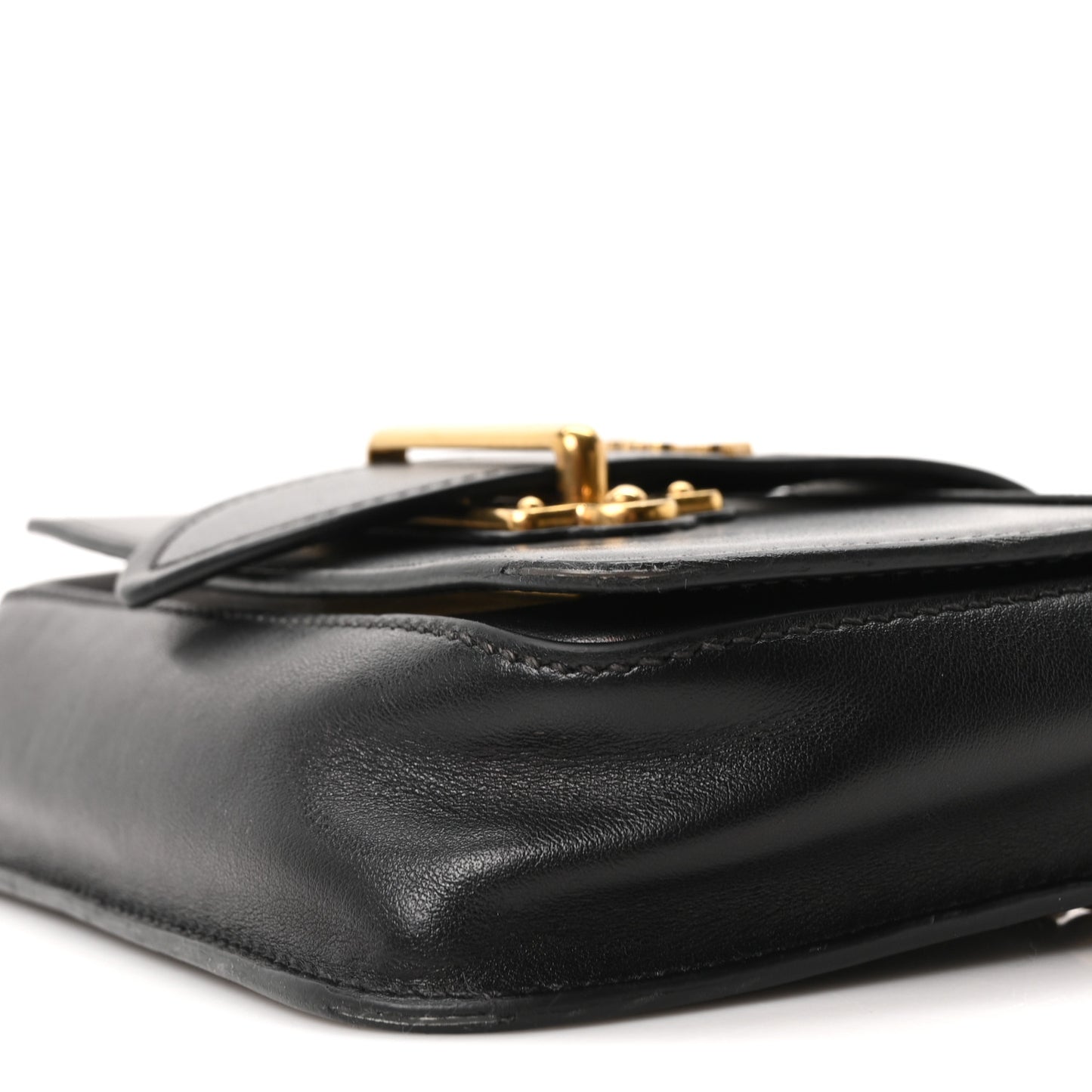 Saffiano City Calf Cahier Belt Bag Black