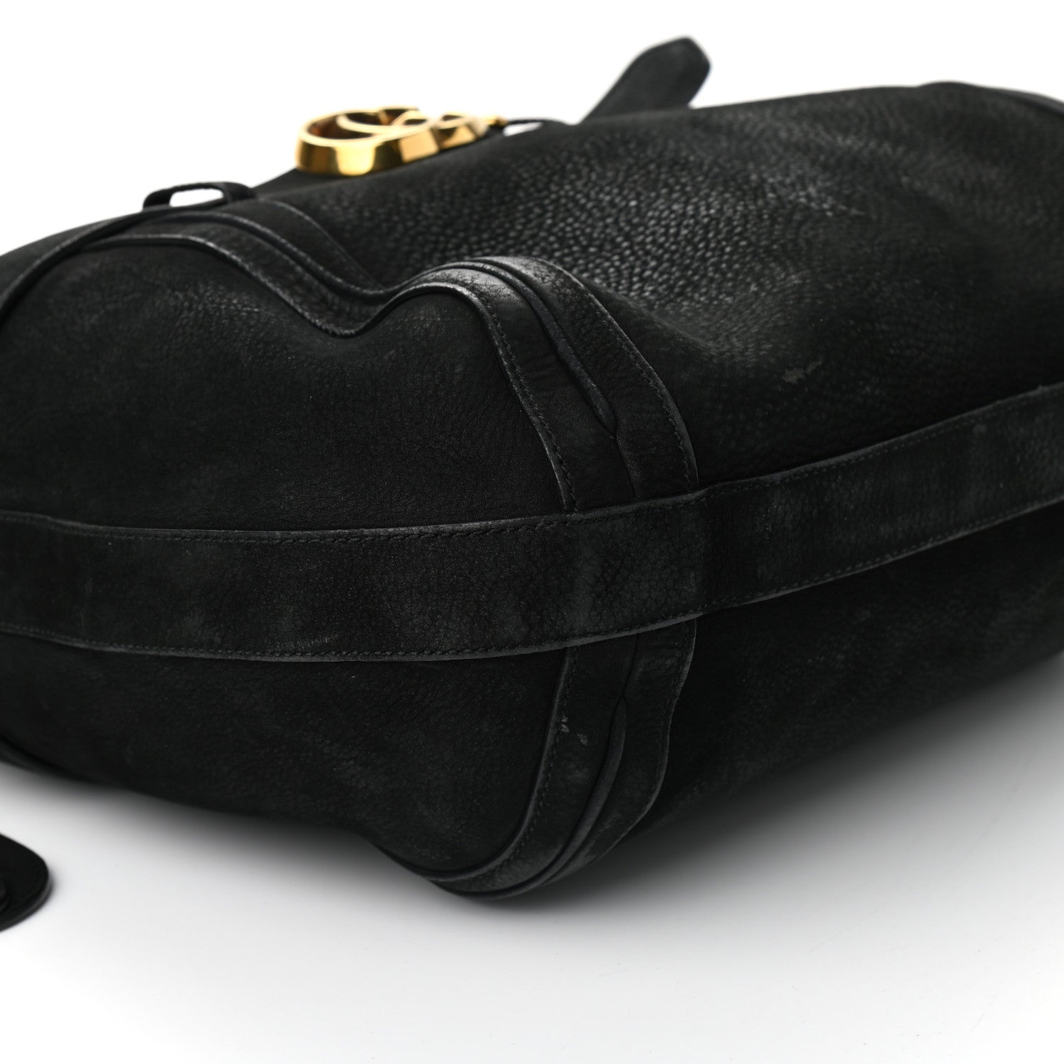 Gucci Calfskin Medium GG Running Hobo Black 8 of 9