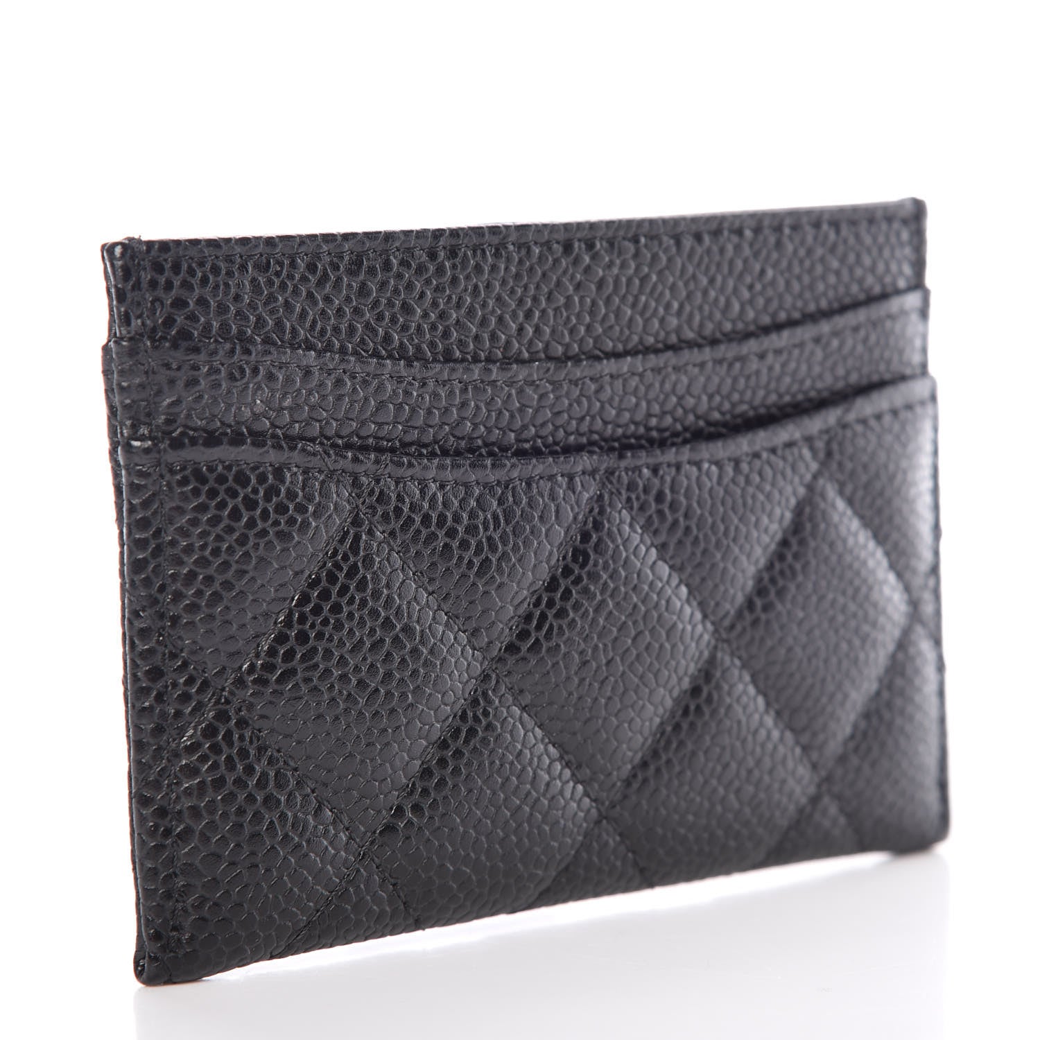 Chanel Caviar Quilted Card Holder Black 3 of 11
