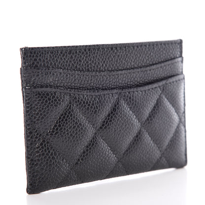 Chanel Caviar Quilted Card Holder Black 3 of 11