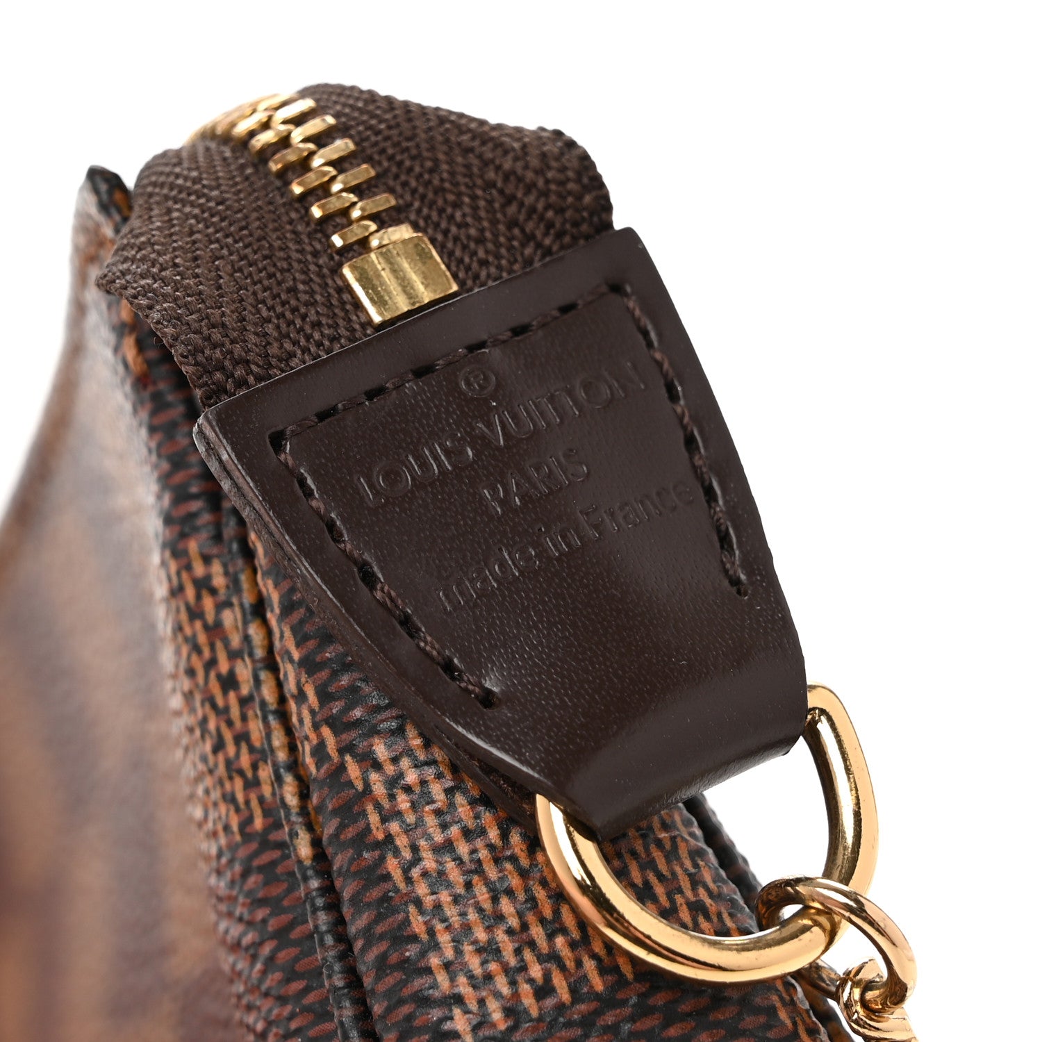 Louis Vuitton Damier Ebene Mini Pochette Accessories 6 of 8