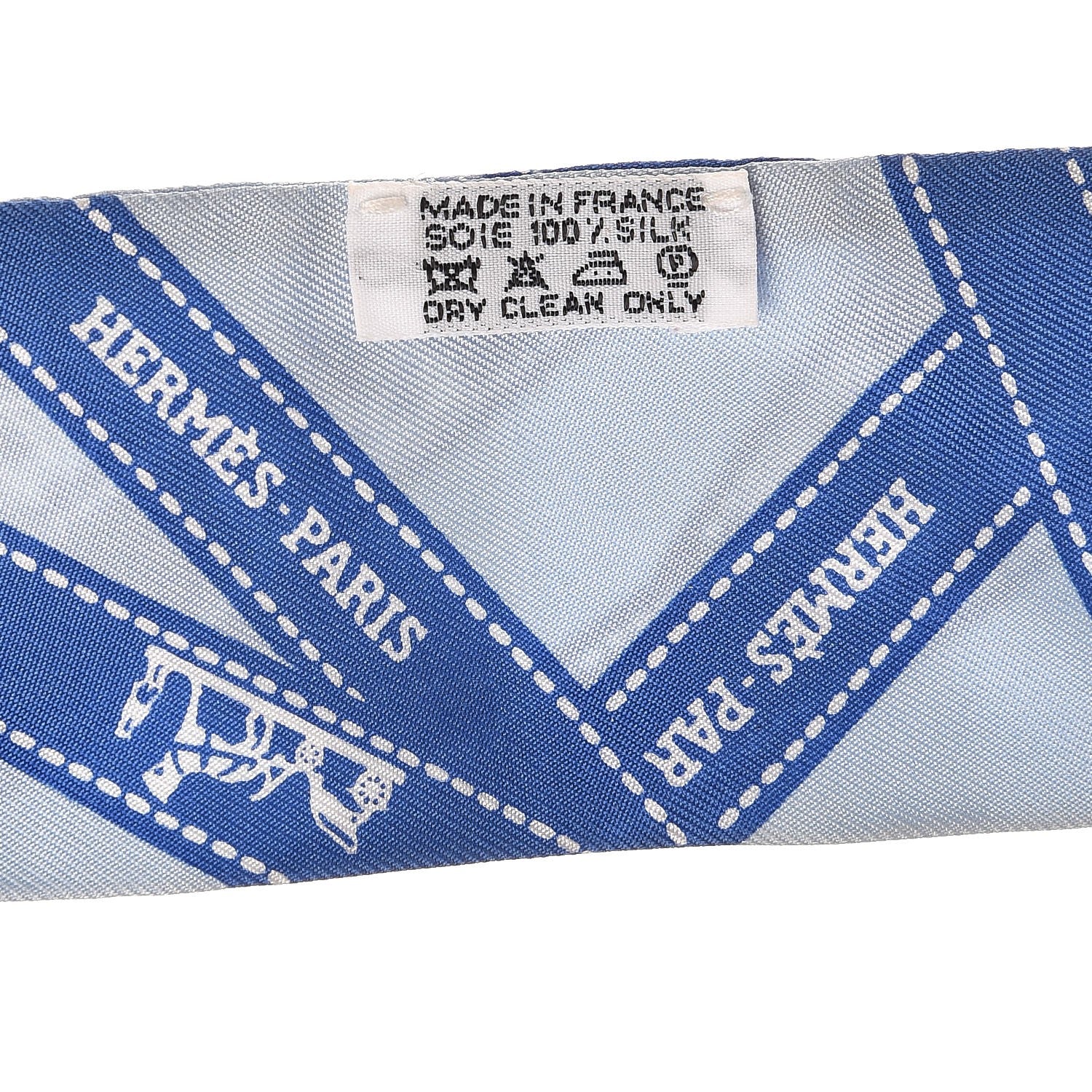 Hermes Silk Bolduc Twilly Bleu 5 of 5
