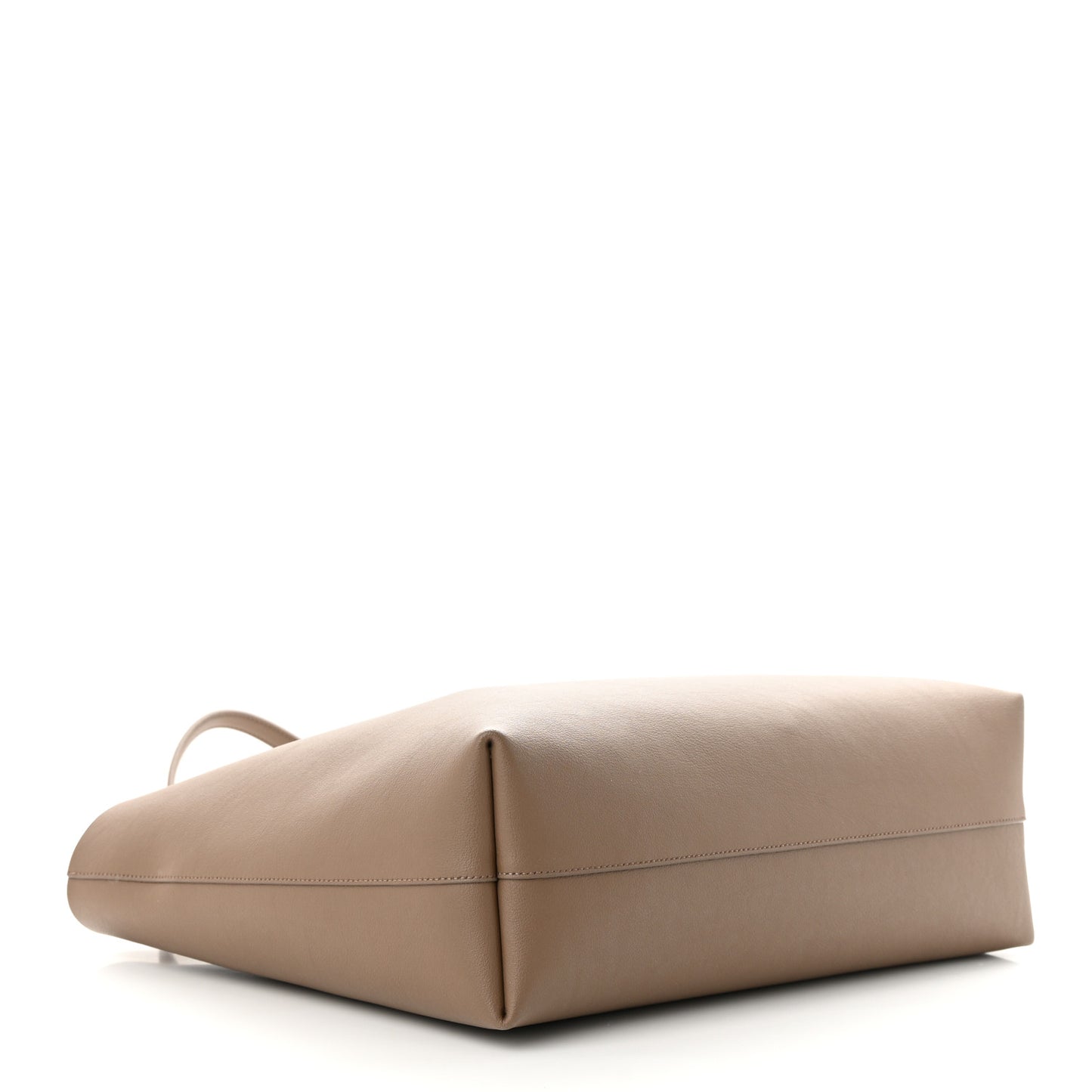 Calfskin Large Shopping Tote Taupe