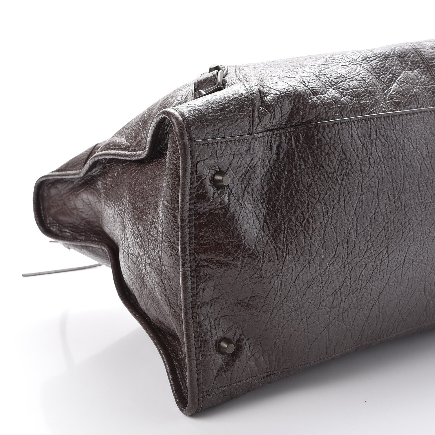 Balenciaga Agneau Classic Hardware Work Charbon 9 of 10