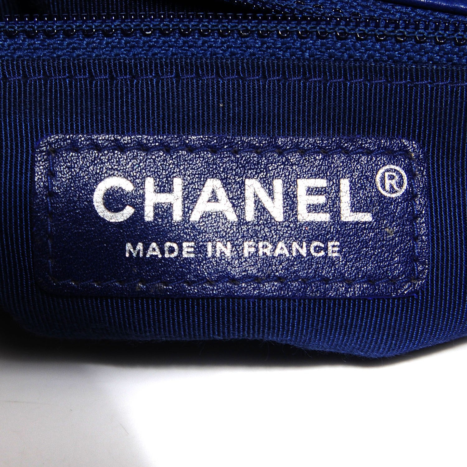 Chanel Quilted Lambskin Small Hula Hoop Flap Dark Blue 6 of 8