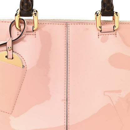 Louis Vuitton Patent Calfskin Miroir Tote Rose Ballerine 7 of 9
