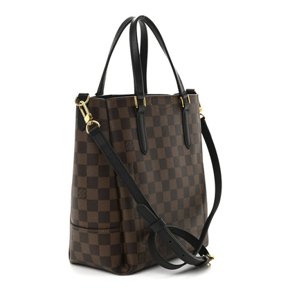 Louis Vuitton Damier Ebene Belmont PM Black 4 of 11