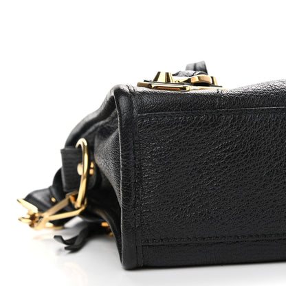 Balenciaga Chevre Gold Metallic Edge Hardware Mini City Black 10 of 11