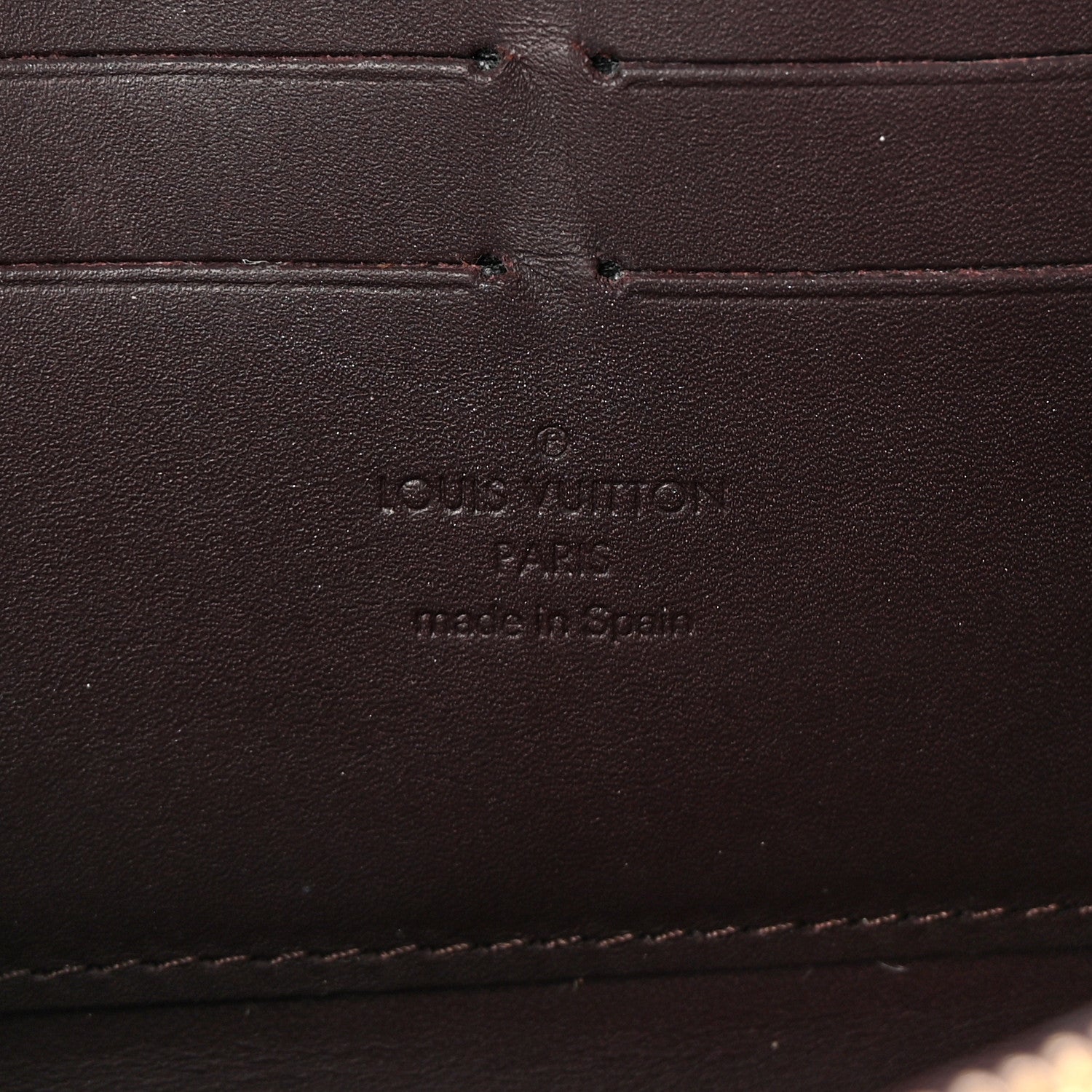 Louis Vuitton Vernis Zippy Wallet Amarante 6 of 6