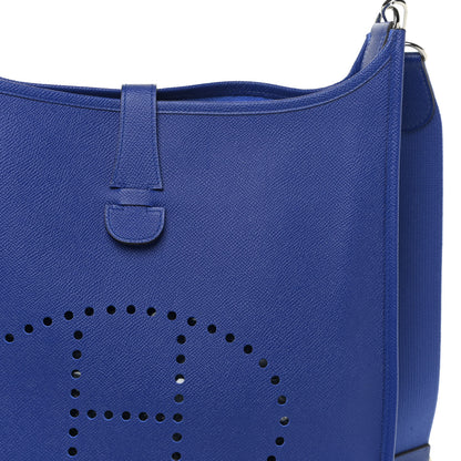 Hermes Epsom Evelyne III PM Bleu Electrique 7 of 13