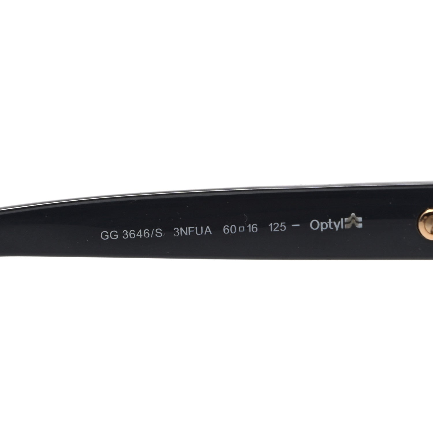 Gucci GG Web 3646/S Sunglasses Blue 5 of 7