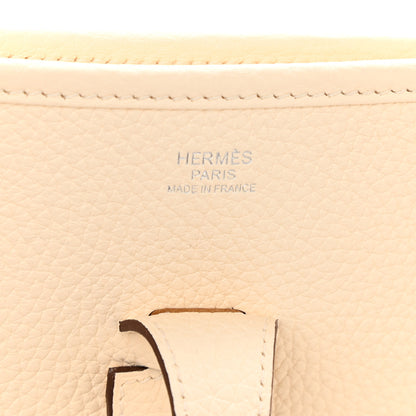 Hermes Taurillon Clemence Evelyne III PM Nata 6 of 10