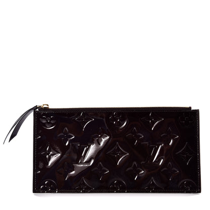 Louis Vuitton Vernis Felicie Chain Wallet Zippered Insert Amarante 1 of 8