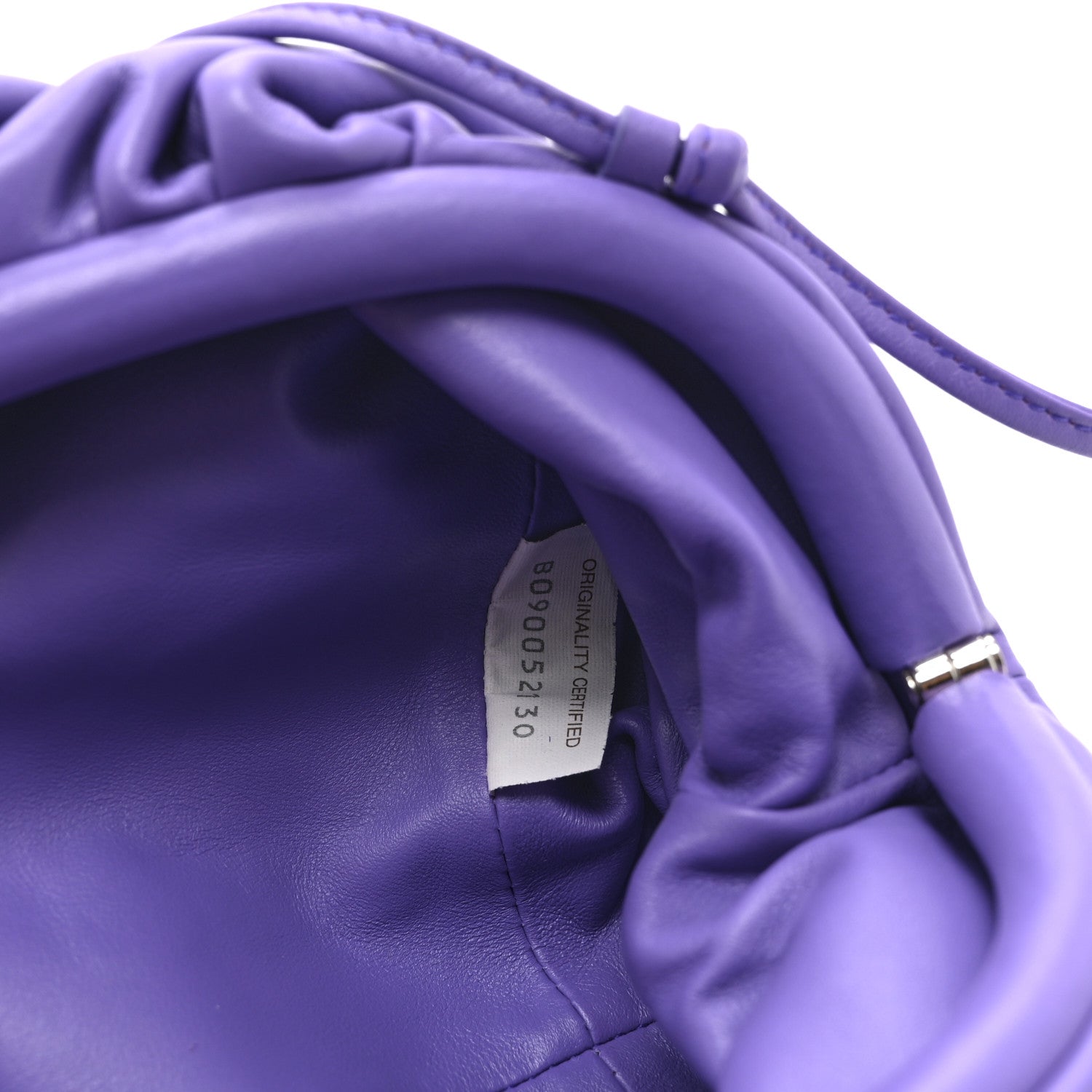 Bottega Veneta Butter Calfskin The Mini Pouch Purple 1852928