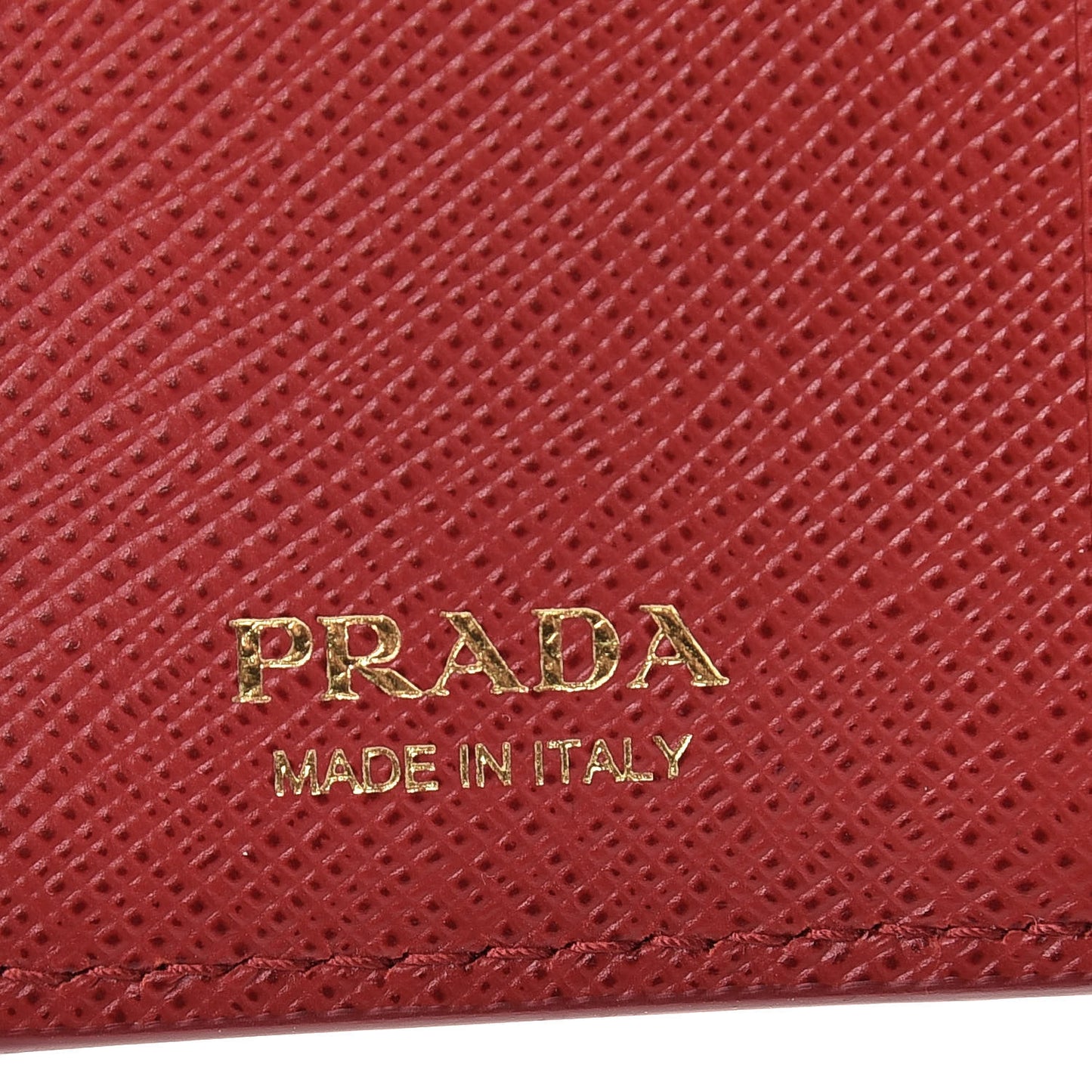 Saffiano Metal Flap Wallet Fuoco Petalo
