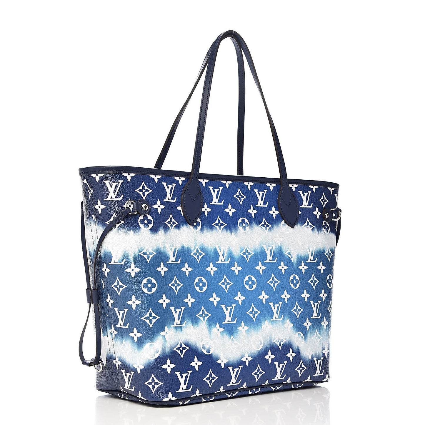 Monogram Escale Neverfull MM Blue