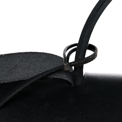 Hermes Military Toile Vache Hunter Herbag Zip PM 31 Black 16 of 17