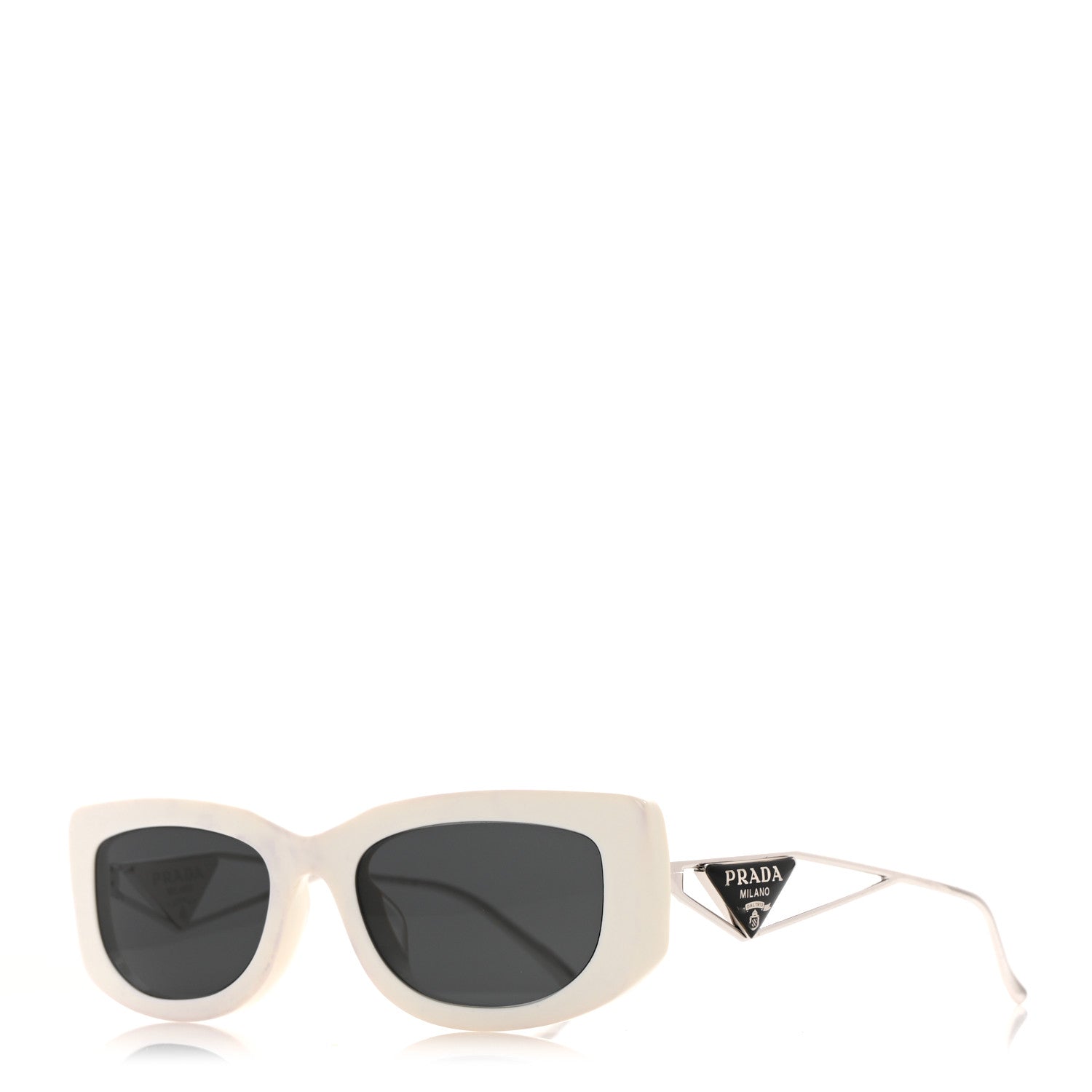 Prada Acetate Sunglasses SPR 14Y White 1 of 9
