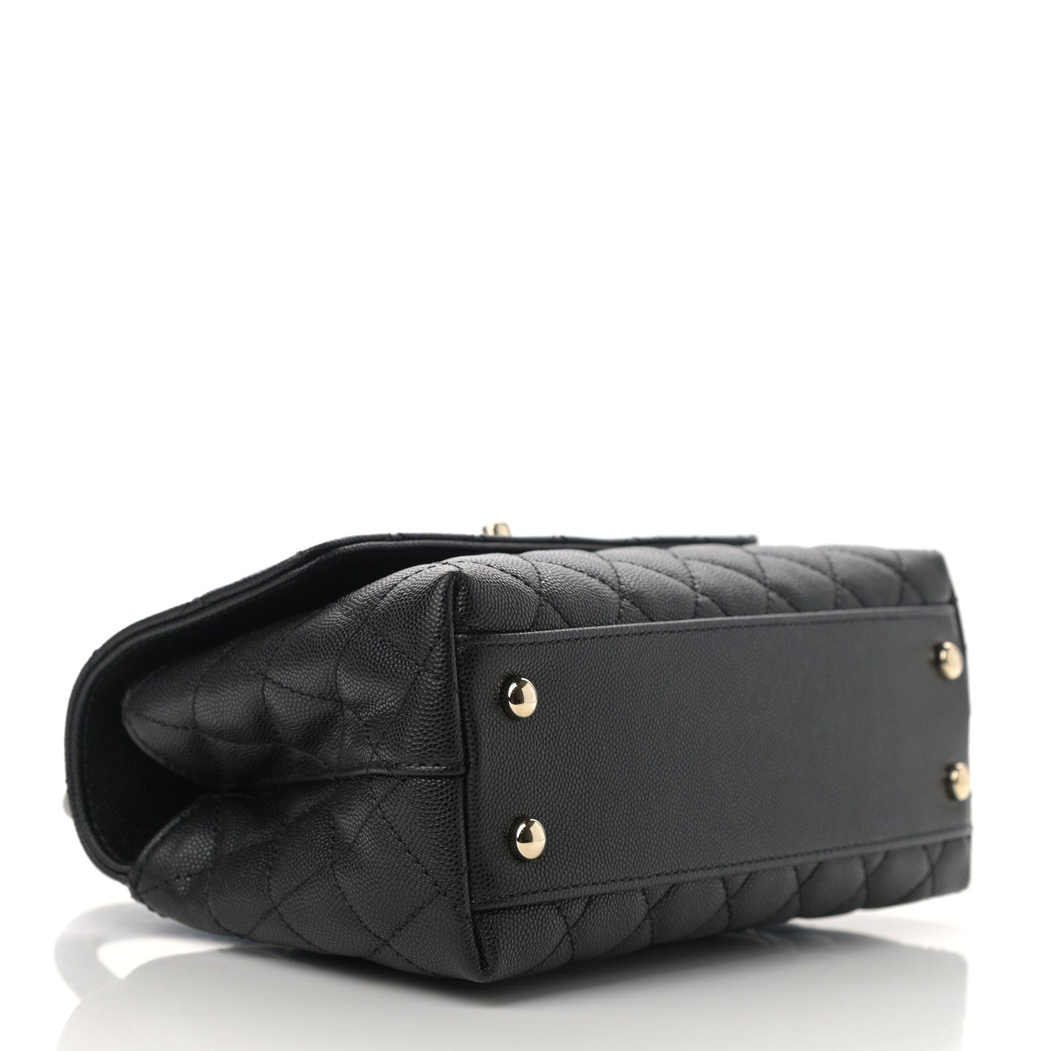 Chanel Caviar Quilted Mini Coco Handle Flap Black 3 of 8