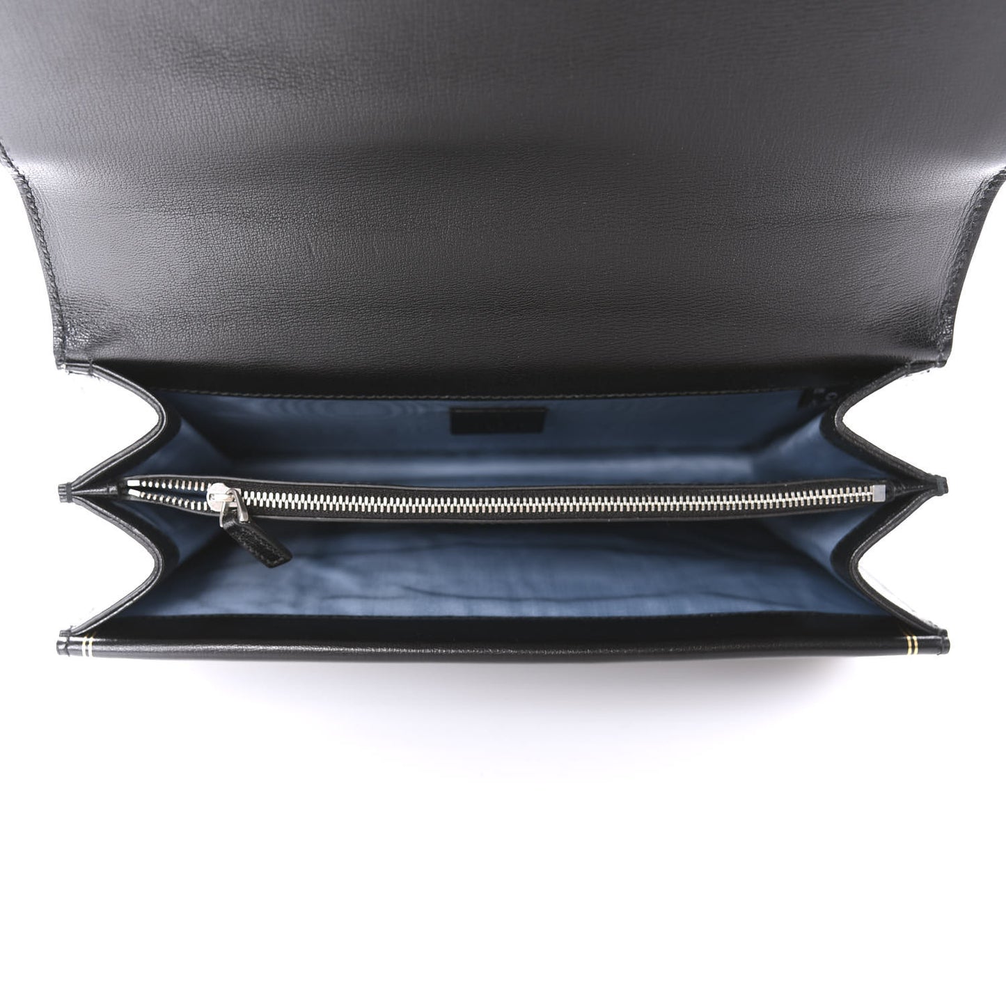 X SEGA Calfskin GUCCY Stars Medium Dionysus Shoulder Bag Black Gold