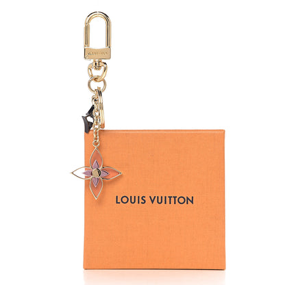Louis Vuitton Monogram Blooming Flowers BB Bag Charm Key Holder Dore 3 of 3