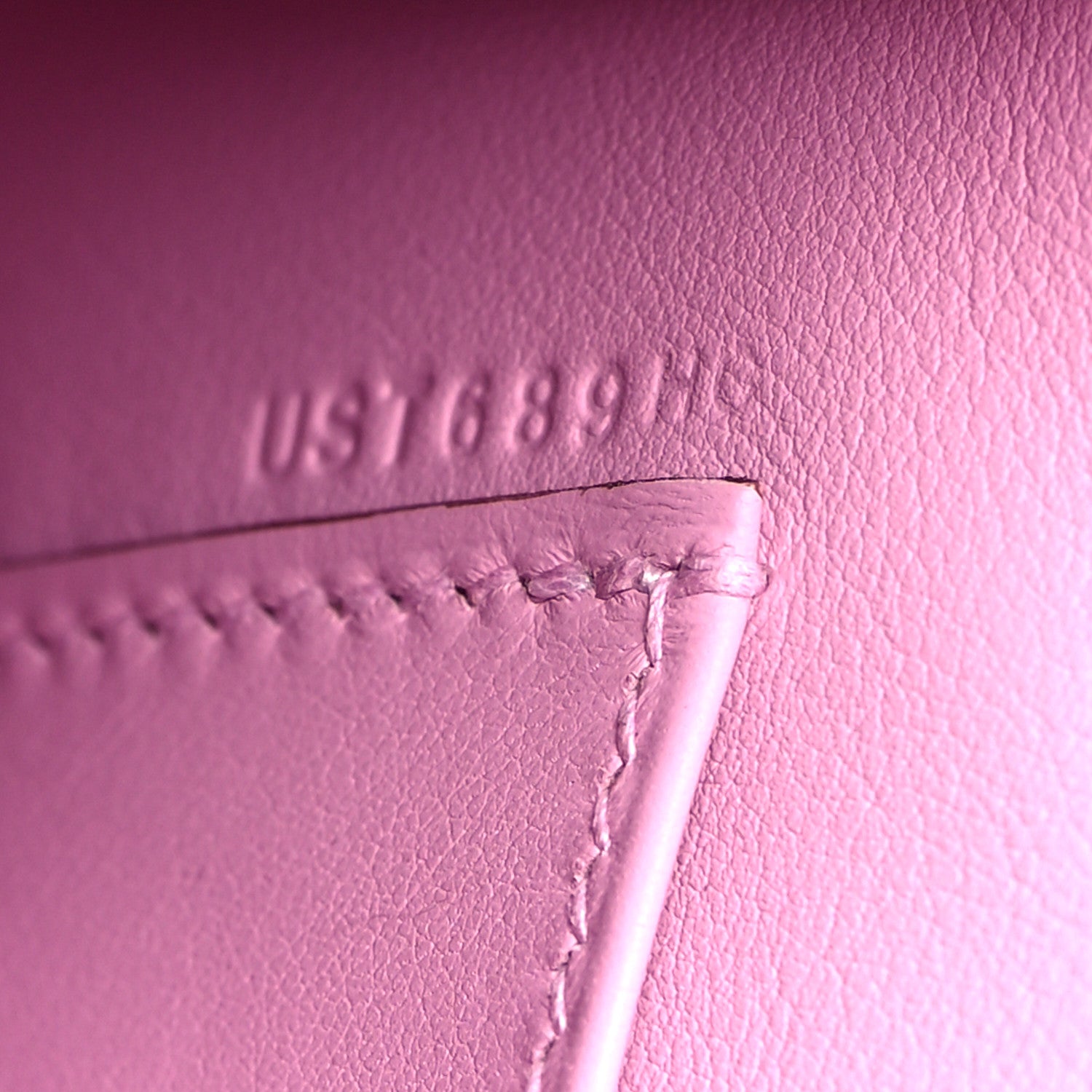Hermes Swift Kelly Pochette Clutch Mauve Sylvestre 7 of 12
