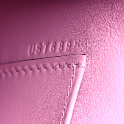 Hermes Swift Kelly Pochette Clutch Mauve Sylvestre 7 of 12