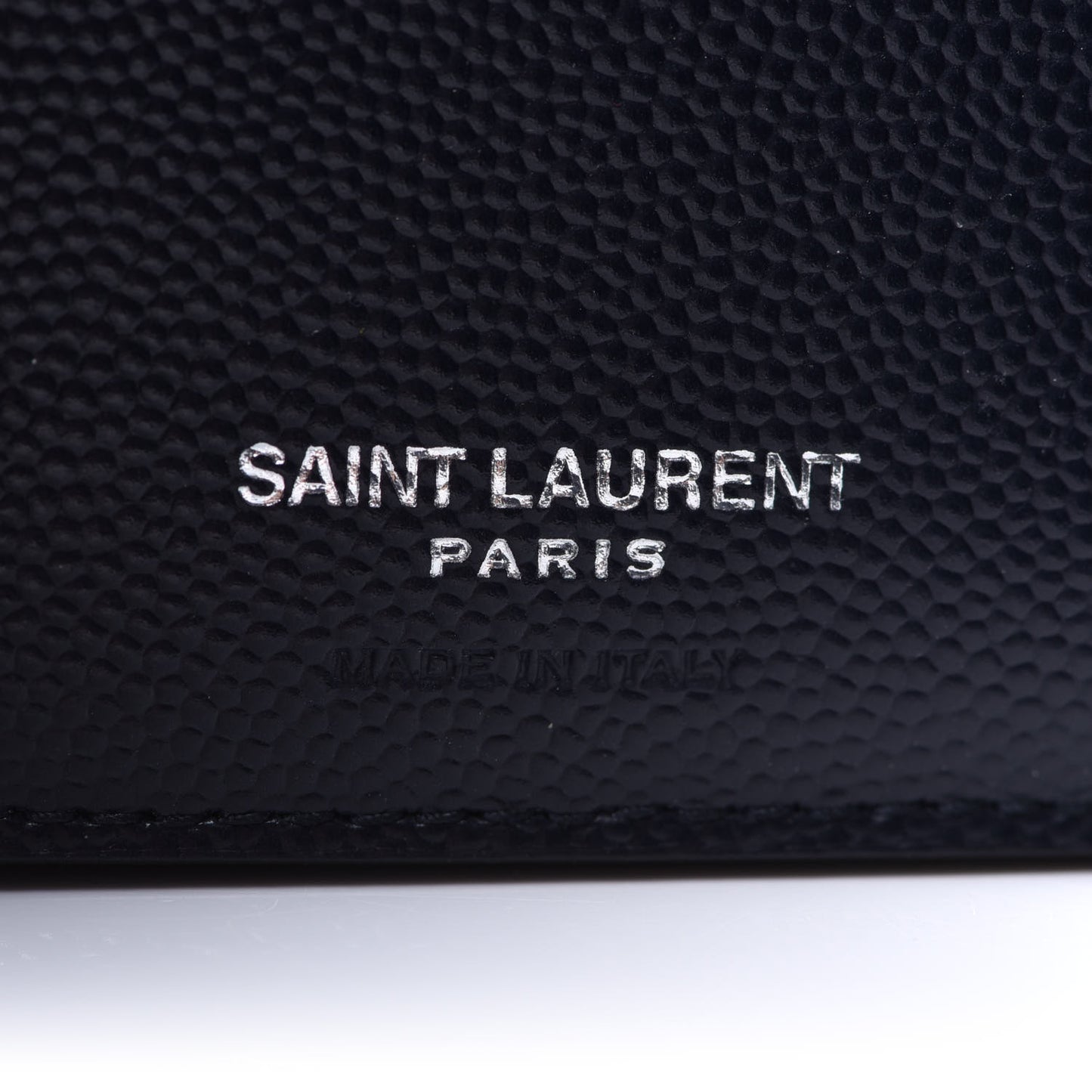 Grain De Poudre Matelasse Chevron Small Monogram Envelope Wallet Deep Marine