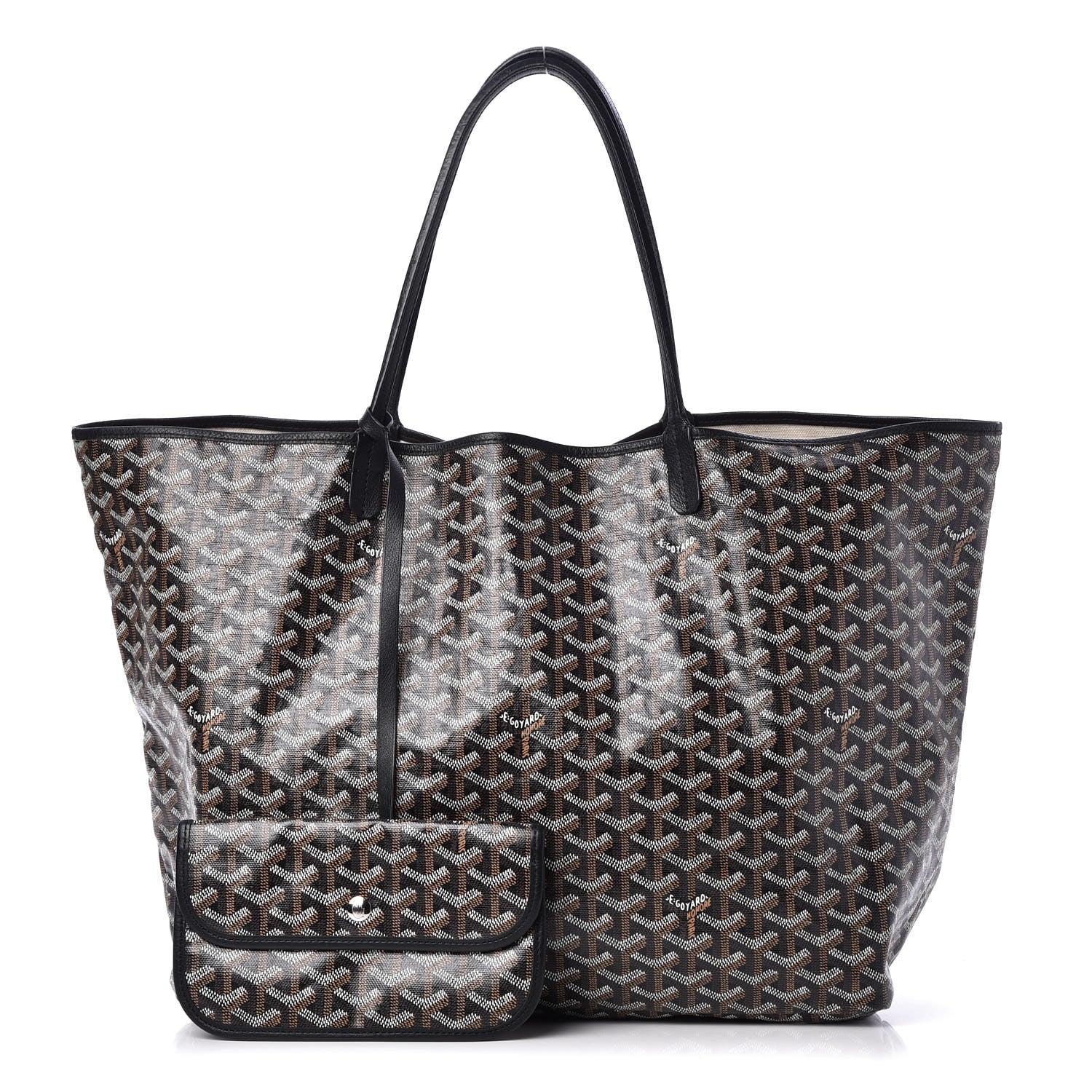 Goyard Goyardine Saint Louis GM Black 1 of 8