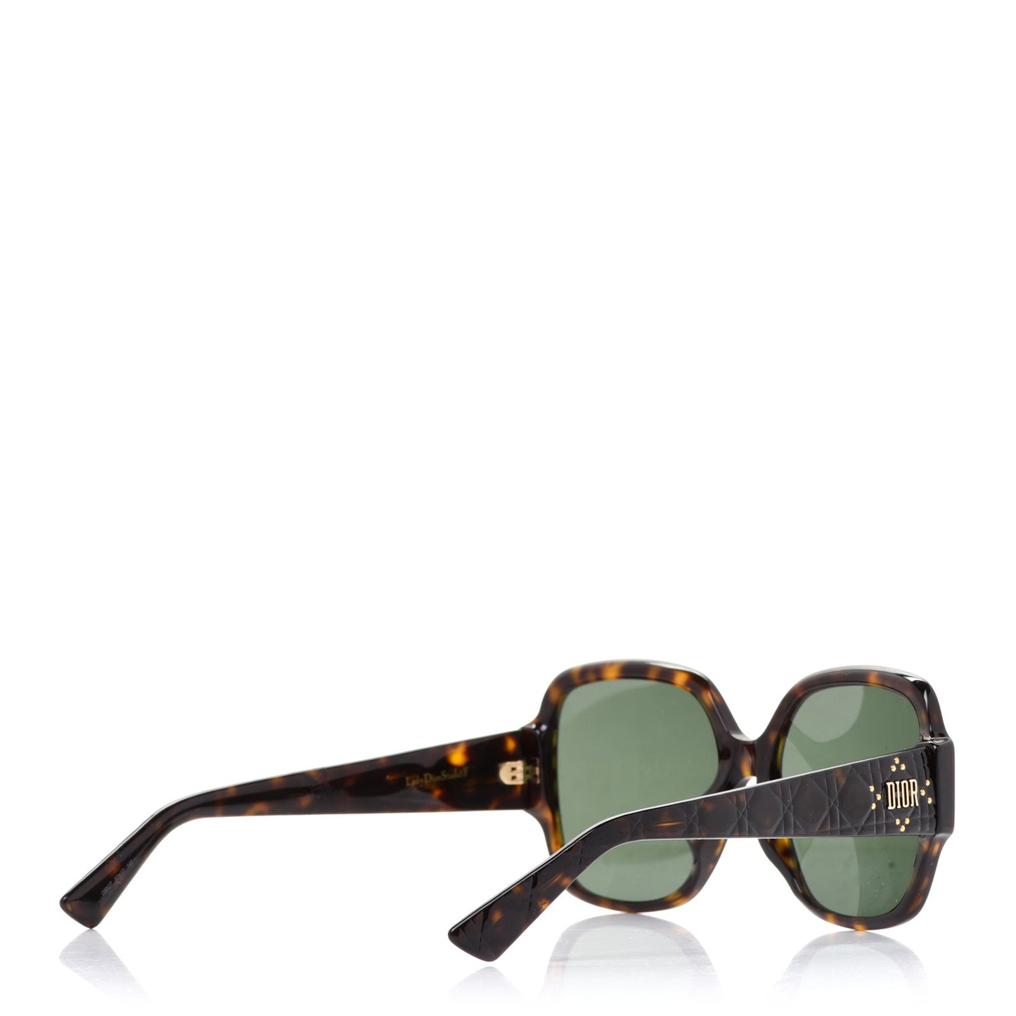 Lady Dior Studs 5F Sunglasses Tortoise