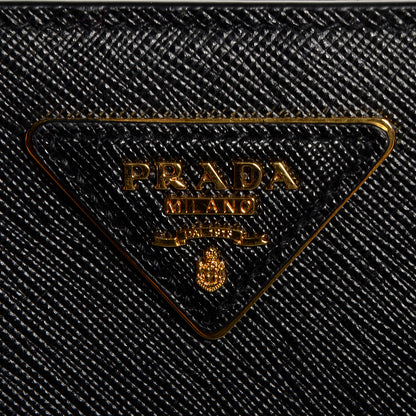 Prada Saffiano Lux Medium Tote Nero Black 9 of 12