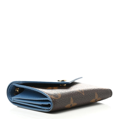Louis Vuitton Monogram Zoe Wallet Blue Jean 3 of 6