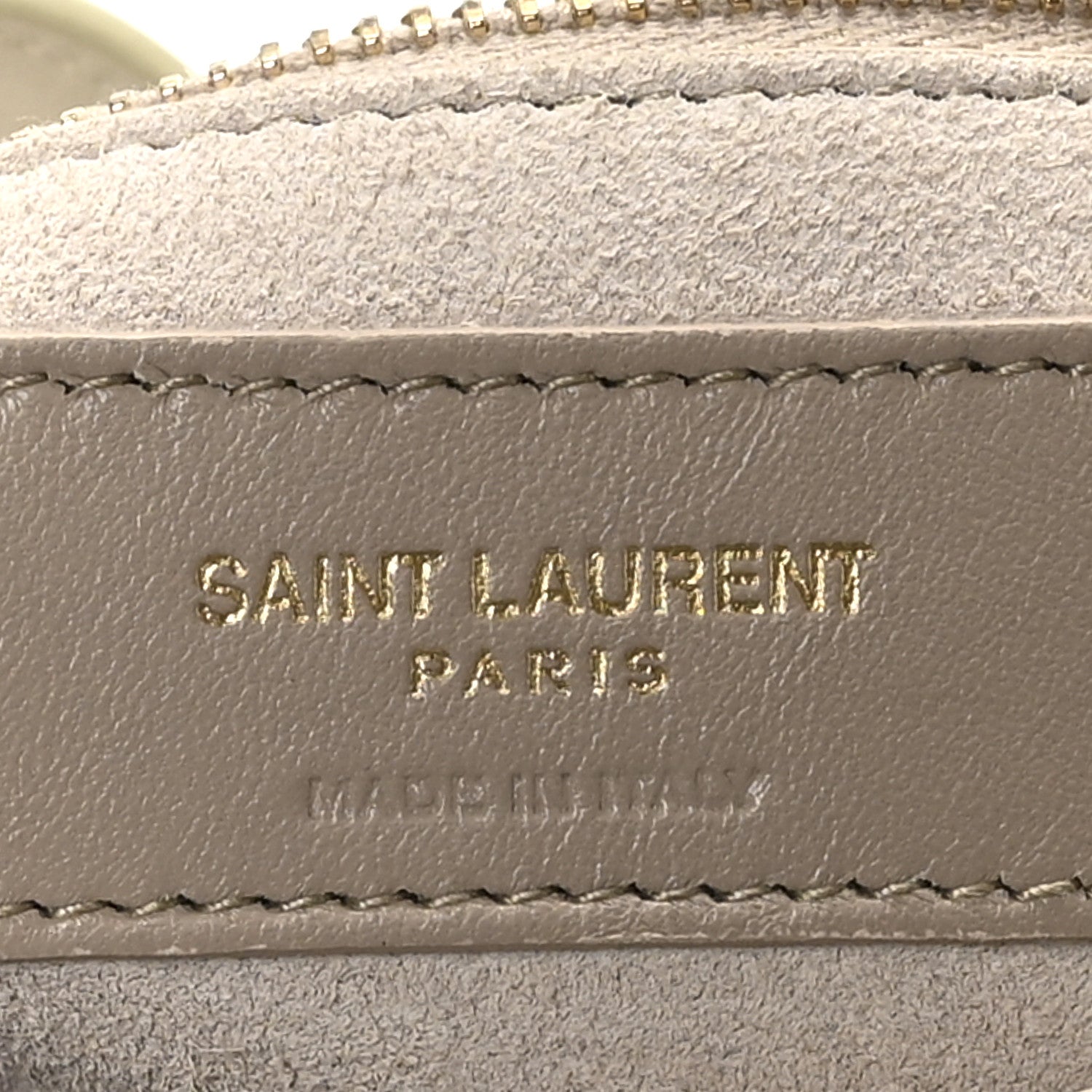 Saint Laurent Smooth Calfskin Le 5 A 7 Hobo Crema Soft 7 of 10