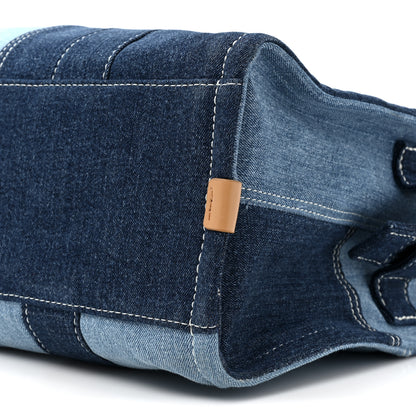 Marc Jacobs Denim Canvas Large The Tote Bag Blue 7 of 8