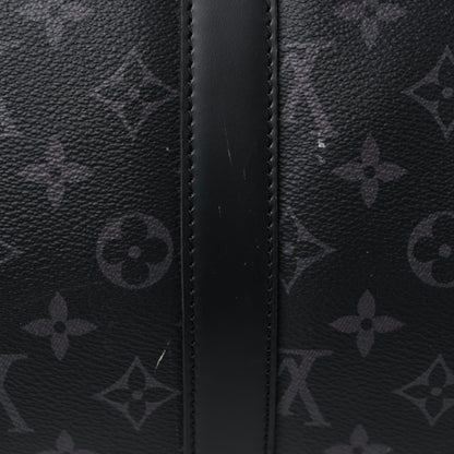 Louis Vuitton Monogram Eclipse Keepall Bandouliere 55 13 of 21