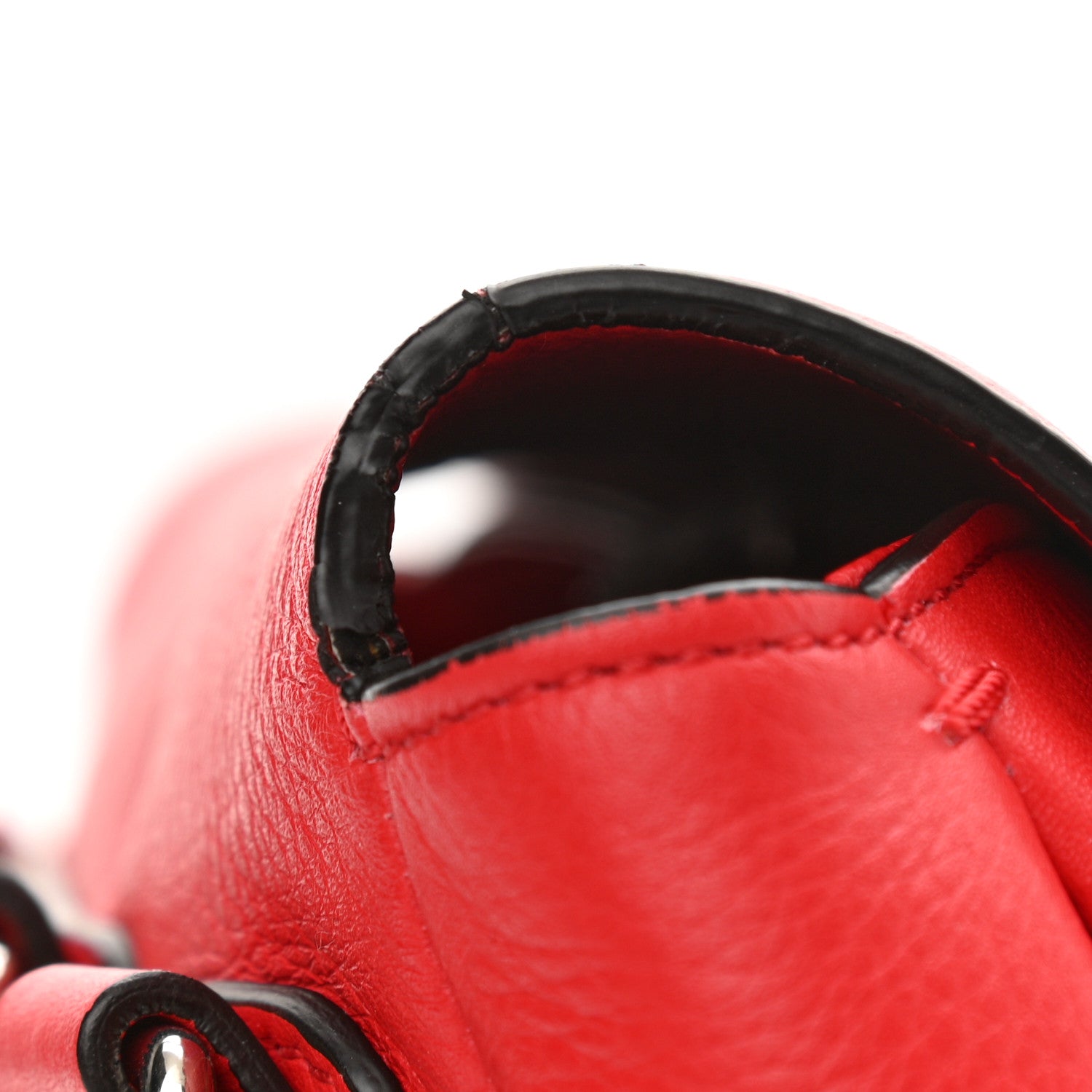 Givenchy Waxy Grained Calfskin Mini Pandora Pure Flap Bag Medium Red 13 of 13