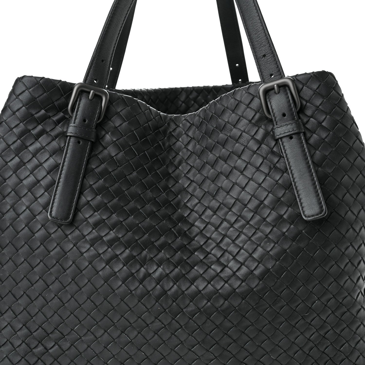 Bottega Veneta Nappa Intrecciato Medium Seamless Tote Black 8 of 10