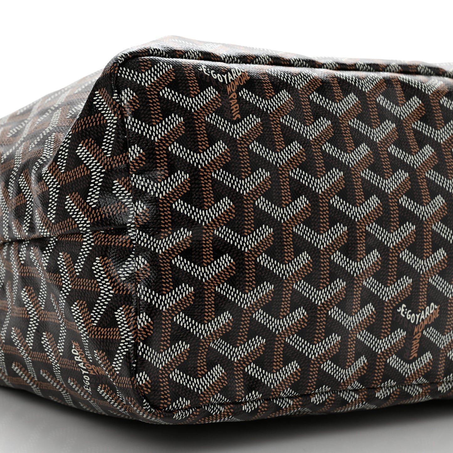 Goyardine Boheme Hobo Black Gold