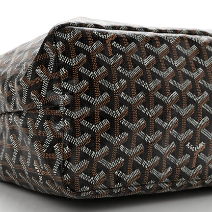 Goyard Goyardine Boheme Hobo Black Gold 9 of 10