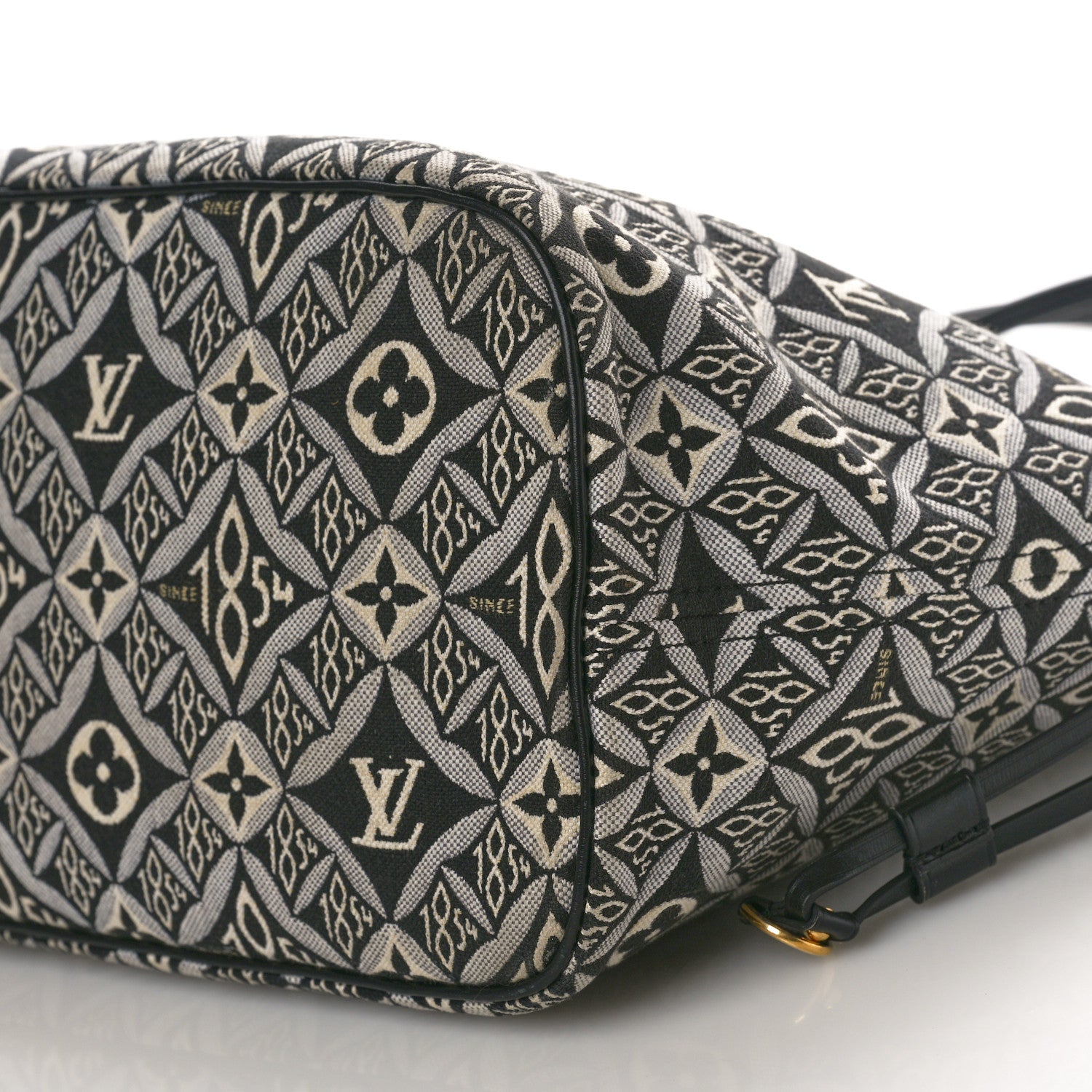 Louis Vuitton Jacquard Since 1854 Neverfull MM Grey 10 of 10
