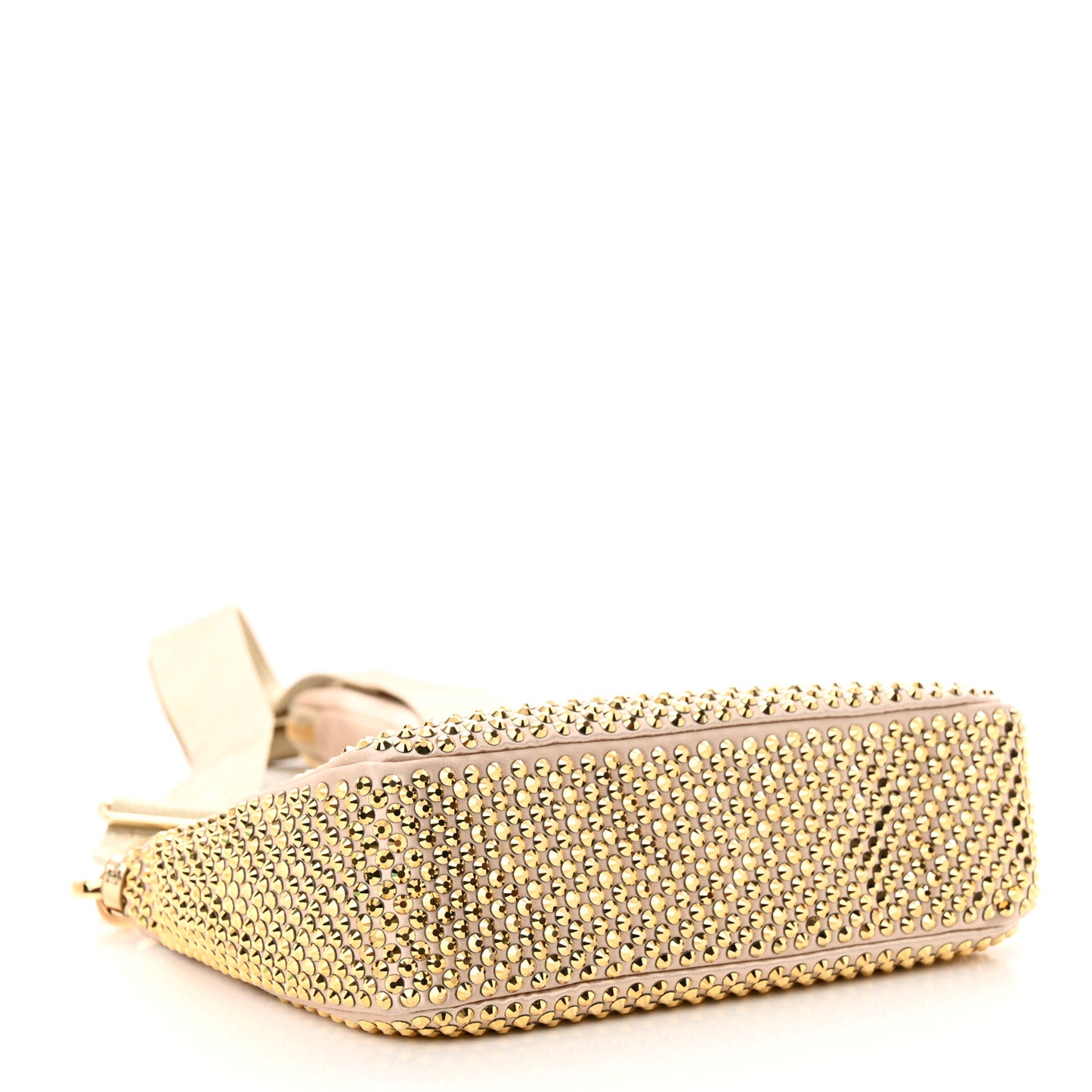 Satin Crystal Re-Edition 2005 Shoulder Bag Platino