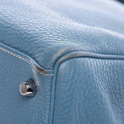 Hermes Togo Kelly Retourne 35 Blue Jean 38 of 41